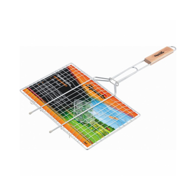 Решетка-гриль 230х230 мм, хромированная// Sparta