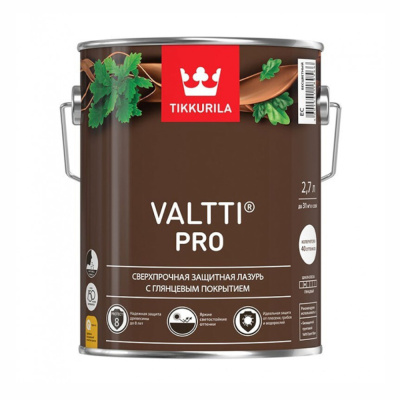 АНТИСЕПТИК ДЛЯ ДЕРЕВА "ТИККУРИЛА" ВАЛТТИ PRO  ПАЛИСАНДР  2,7 Л (1/6)  