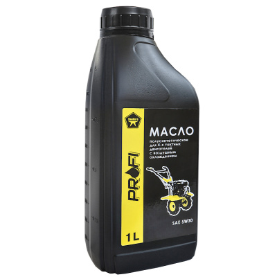 Масло полусинтетическое 5W30 PROFI для 4-х тактных двигателей с воздушным охлаждением (1 л)  ХимАвто