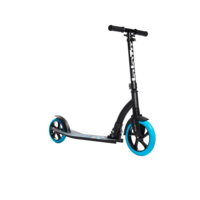 Самокат двухколесный для взрослых,малериал-металл/пластик BIBITU PIRATE черный