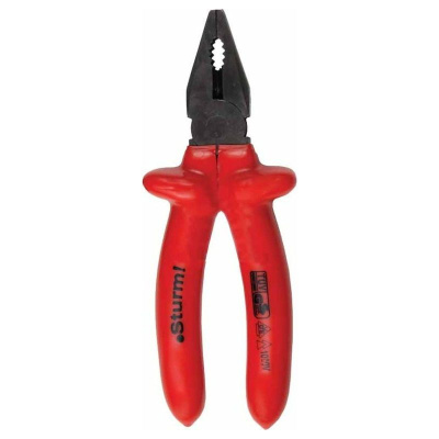 Пассатижи Sturm 150мм с диэлектирич.рукоятки 1000В