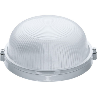 Светильник НПП-60и термостойкий круглый без решетки IP54 белый