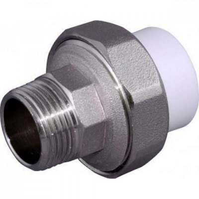Муфта разъемная PP-R 25x1/2 нар. американка