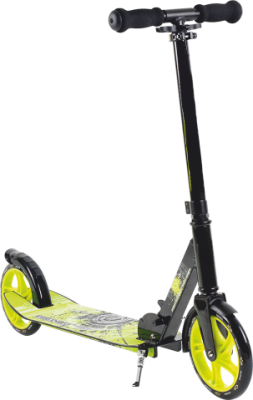 Самокат двухколесный BIBITU ENERGY черный