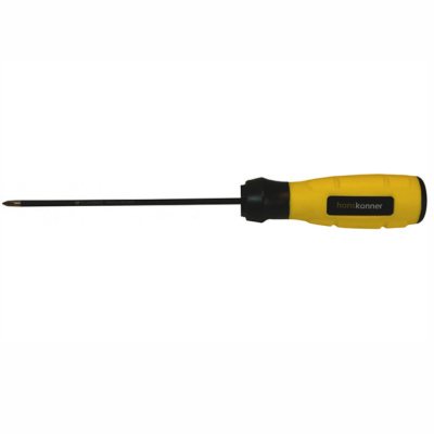 Отвертка крестовая 2x38 АЛМАЗН. НАКОНЕЧ, твердость 59 HRC, S2, Hanskonner HK1040-16-PH2-38 