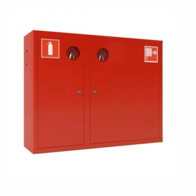 Шкаф пожарный ШПК-315 НЗ (ШП-02) навесной закрытый универс.красный