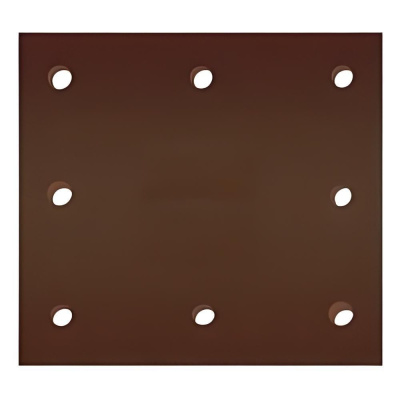 Лист шлиф 105х114мм, (8 отв.) Velcro, P120,SiC 5шт