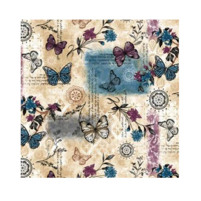 Клеенка ПВХ на нетканой основе Dekorelle Jakline 160, разм. 1,4x20м