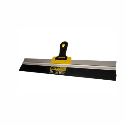 Шпатель STAYER  ProFLat 600 мм, усиленная алюминиевая направляющая двухкомпонентная ручк