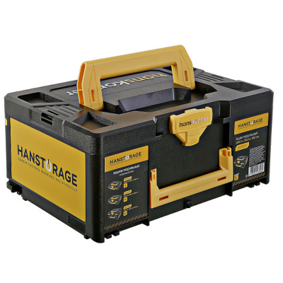 Ящик модульный Hanskonner,размер L, единая система хранения HANSTORAGE,395.5x295.5x185мм