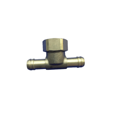 Фитинг латунный штуцер проходной внутренняя 1/2 "