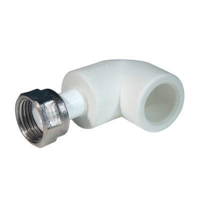 Уголок PP-R 20x3/4 внутр. с нак. гайкой