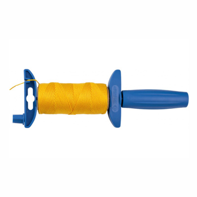 Шнур ЗУБР нейлоновый, для строительных работ, сменная шпуля, на катушке, 50м