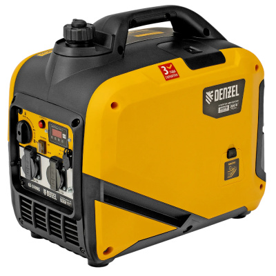Генератор инверторный GS-3000iS, 3,0 кВт, 230 В, закрытый корпус, ручной старт// DENZEL