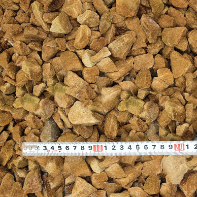 Крошка желтая песчаная фр 20-40мм