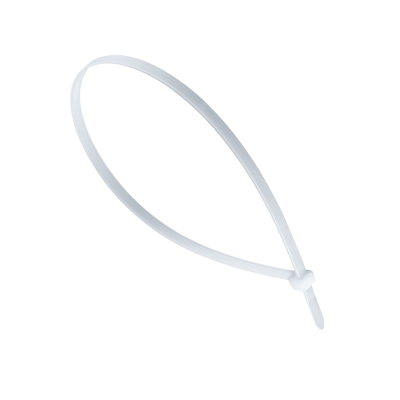 Хомут 350*7,6 мм белый (100 шт)