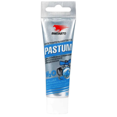 Паста для уплотнения рез. соединений "PASTUM H2O" 25г (туба)
