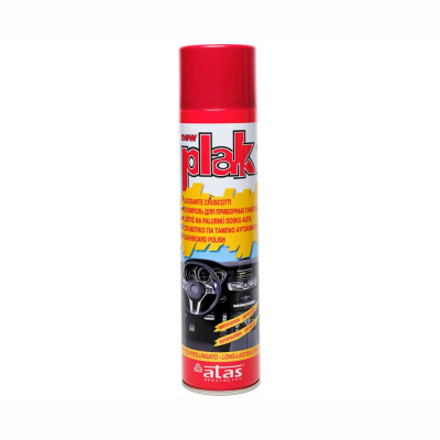 Полироль салона спрей "PLAK" 400мл.Гранат