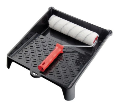 Набор, валик "Грейтекс" 180мм, ворс 12мм, D 40мм, поиакрил и кювета 260*320мм//MATRIX