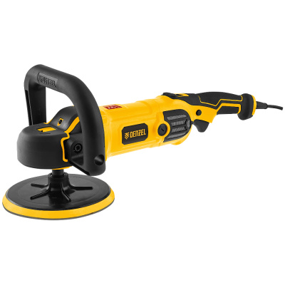 Машина полировальная CP-180, 1400 Вт, 180 мм, 0-3000 об/мин// Denzel
