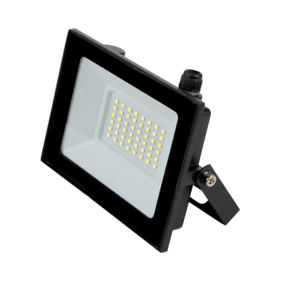 Прожектор св/д датч.освещ.50W(3550lm)6500K 6K147х114х27черн General 403224