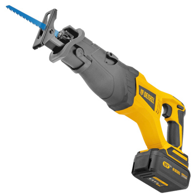 Пила сабельная аккумуляторная бесщет BRC-120,  18В Li-Ion// Denzel