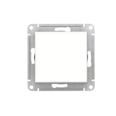 Выключатель одноклавишный ATLASDESIGN схема 1 10АХ механизм белый Выключатель одноклавишный ATLASDESIGN схема 1 10АХ механизм белый