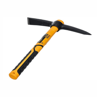 Кирка 700 г, фибергласовая обрезиненная рукоятка 385 мм// Denzel