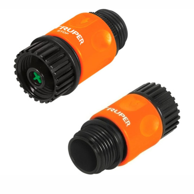 Коннекторы для шланга быстрозащелкивающиеся 3/4 12728