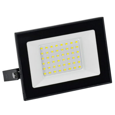 Прожектор светодиодный СДО 001-50 6500К IP65 черный GENERICA