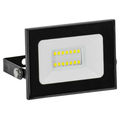 Прожектор светодиодный СДО 001-20 6500К IP65 черный GENERICA