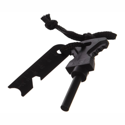 Комплект - огниво/открывашка черный Tramp 