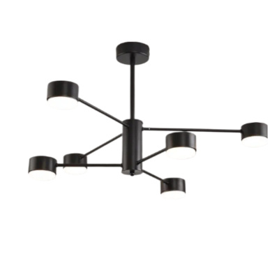 Светильник-люстра GUSTA R 6xGX53 780x300 черн. БЕЗ пульта P20 Estares