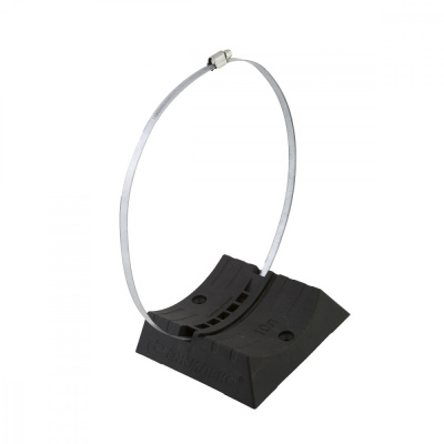 Кронштейн (РР) со сталь.хомутом для крепления расширит.баков отопления 10л