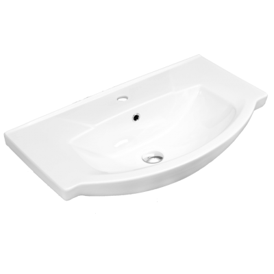 Умывальник "Элеганс-75" белый (Kirovit)