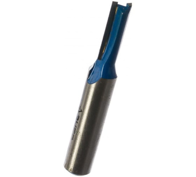 Фреза пазовая прямая,D-6мм dl-16мм, хв.-8мм,ЗУБР Проф.