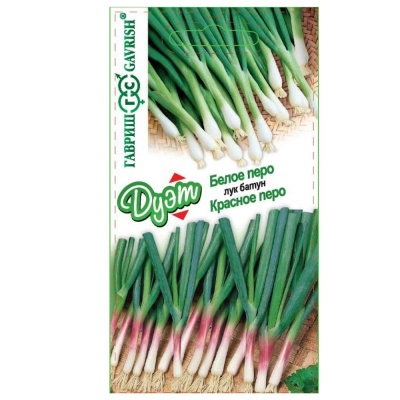Лук на зелень Белое перо 0,5 г+Красное перо 1,0 г автор. серия Дуэт