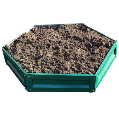 Клумба (6-гранная) одноярусная 0,6м RAL 6005 