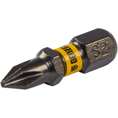 Бита PH1х25, сталь S2, шестигранный профиль,.// Denzel