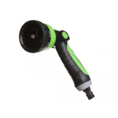 Пистолет-распылитель 8 режимов металлический GRANDY JS-9597 быстросъемный БЛИСТЕР С КЛИПСОЙ