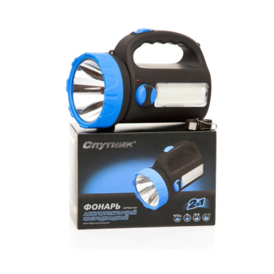 Фонарь аккумуляторный светодиодный AFP909-5W, Спутник