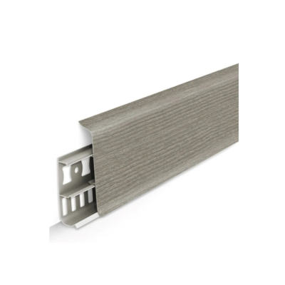 Плинтус напольный 70мм 2,2м "Деконика" Клен северный / 263