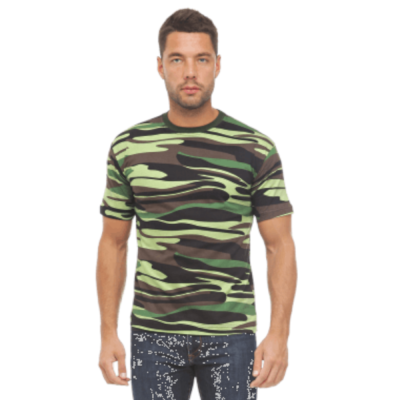 Футболка КМФ ЛЕС, зеленая (52)