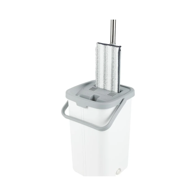 Швабра плоская и ведро с отжимом 12л, арт.H-100