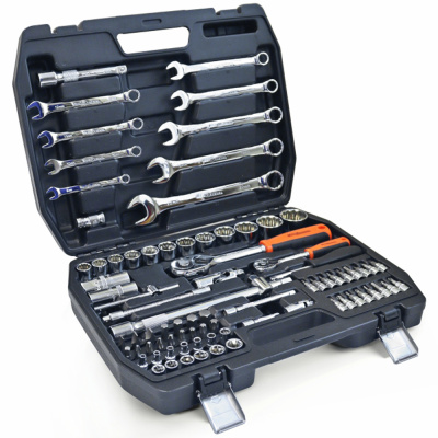 Набор ручного инструмента MegArsenal 82 предмета с 12-гранными головками