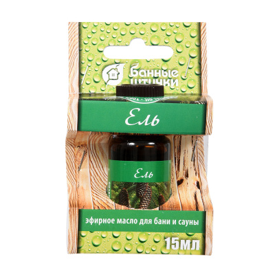 Эфирное масло "Ель" 15 мл "Банные штучки" /28