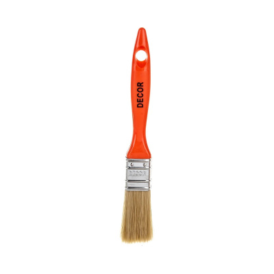 Кисть плоская 1" DECOR PROFI универс. 25х15мм светл. смеш. щетина пласт. ручка
