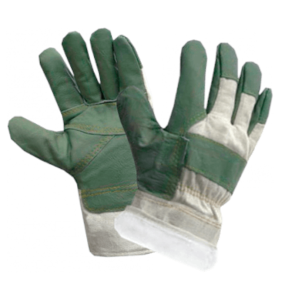 Перчатки ЗАЩИТА ЗИМА, кожа , х/б, акриловый мех()