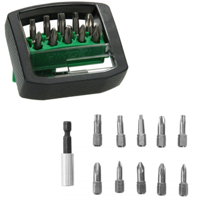 Набор бит 11 предм. в пл. фут.	 HiKOKI 	