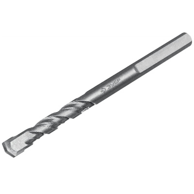 Сверло по бетону усиленное, 3-х гранный хвостовик  ЗУБР ПРОФЕССИОНАЛ 5 x 85 мм 